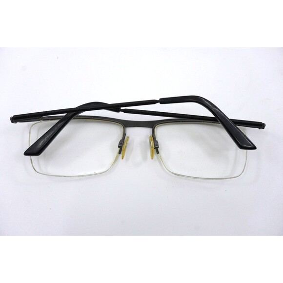 Plume Paris Saverne Eyeglasses Frames Metal Black Grey Rimless 53-19-142 main image 7